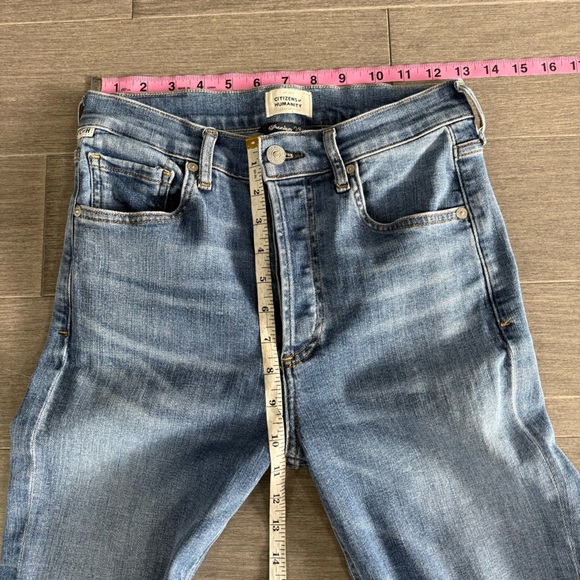 Citizens Of Humanity Premium Vintage Isola Cropped Bootcut Jeans in Lawless 27 - Picture 14 of 16